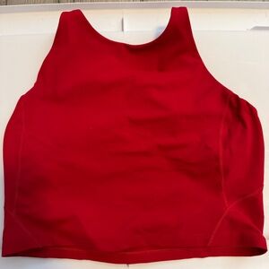 Dark Red High Neck Align